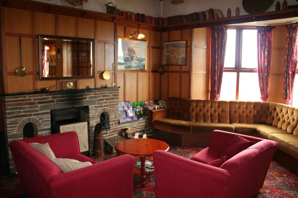 The Wootons Inn Tintagel Exteriör bild