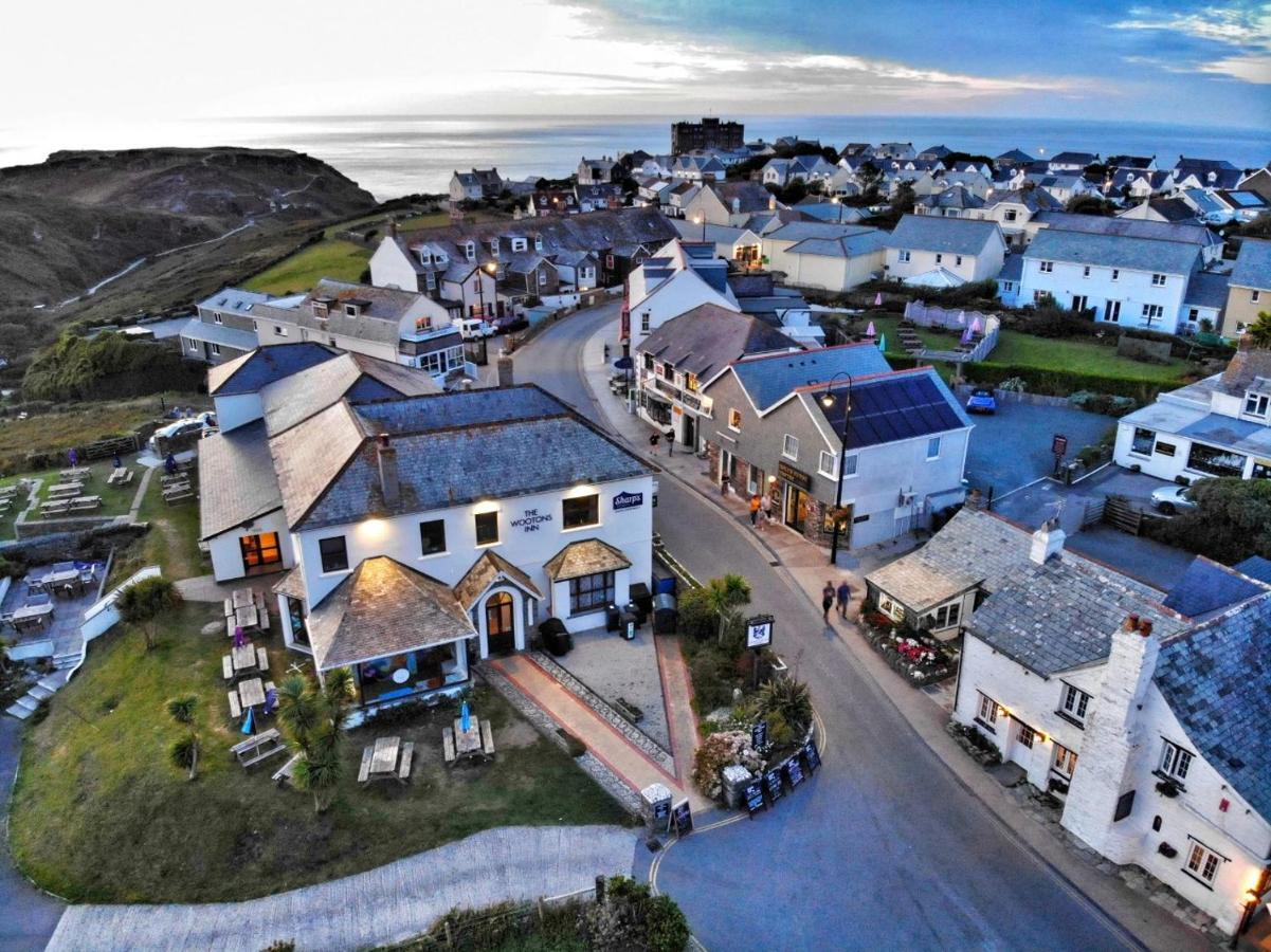 The Wootons Inn Tintagel Exteriör bild