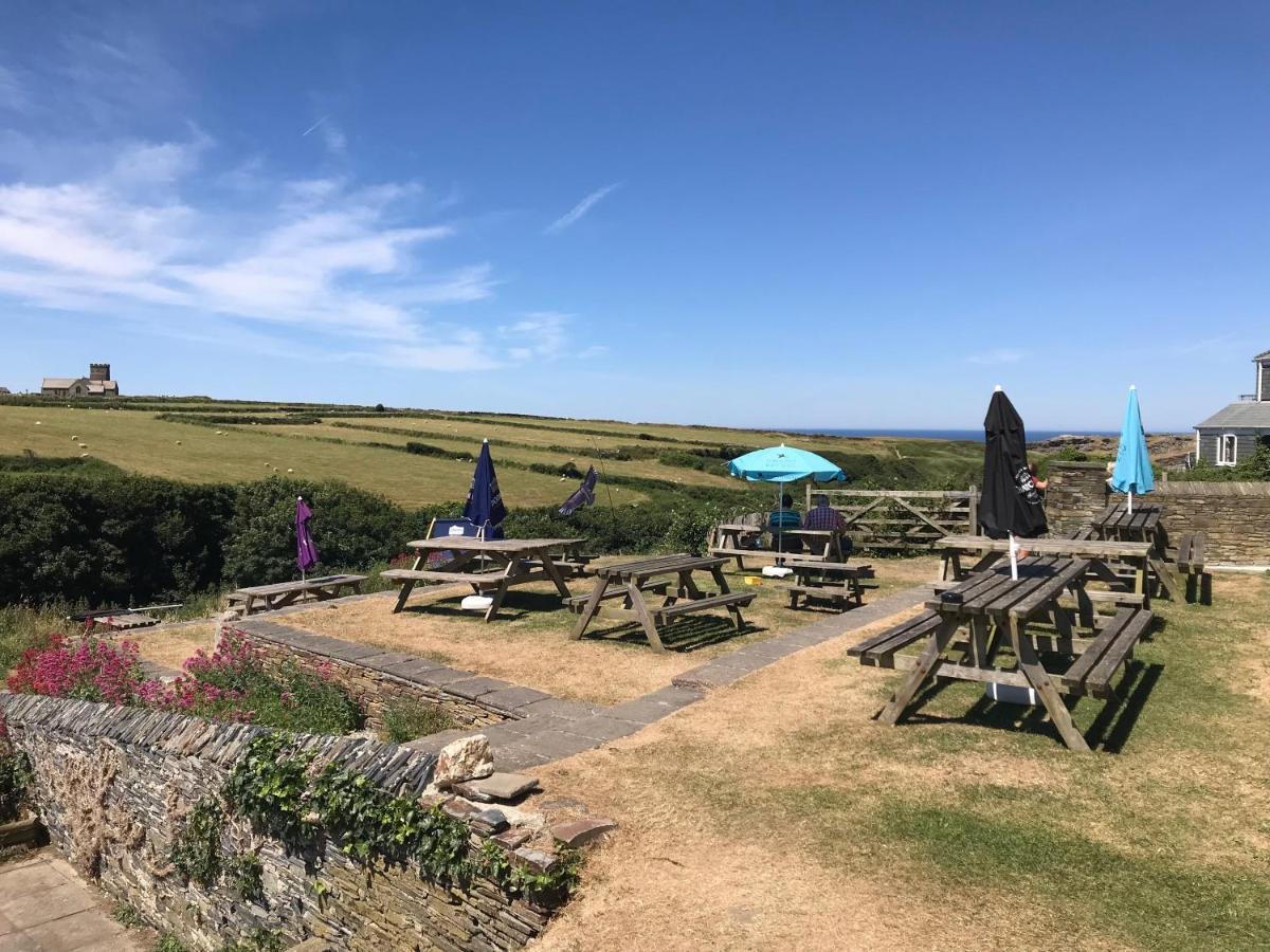 The Wootons Inn Tintagel Exteriör bild